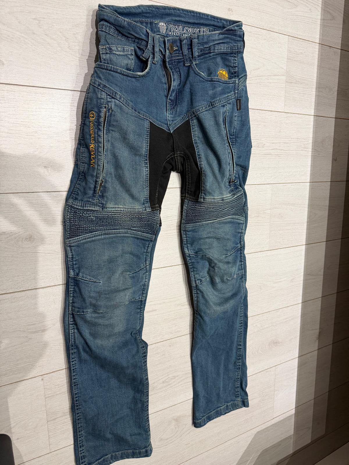 Motorbroek trilobite kevlar 36, Motoren, Ophalen of Verzenden, Tweedehands, Dames, Broek | textiel