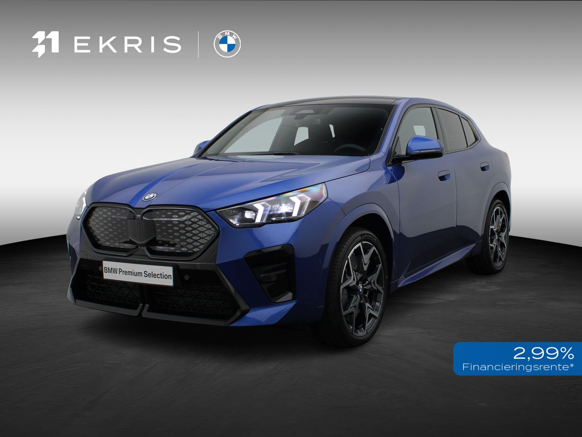 BMW iX2 eDrive20 M Sport Edition | M Sportpakket Pro | SoH 1, Auto's, IX2, Met garantie (alle), Blauw, 67 kWh