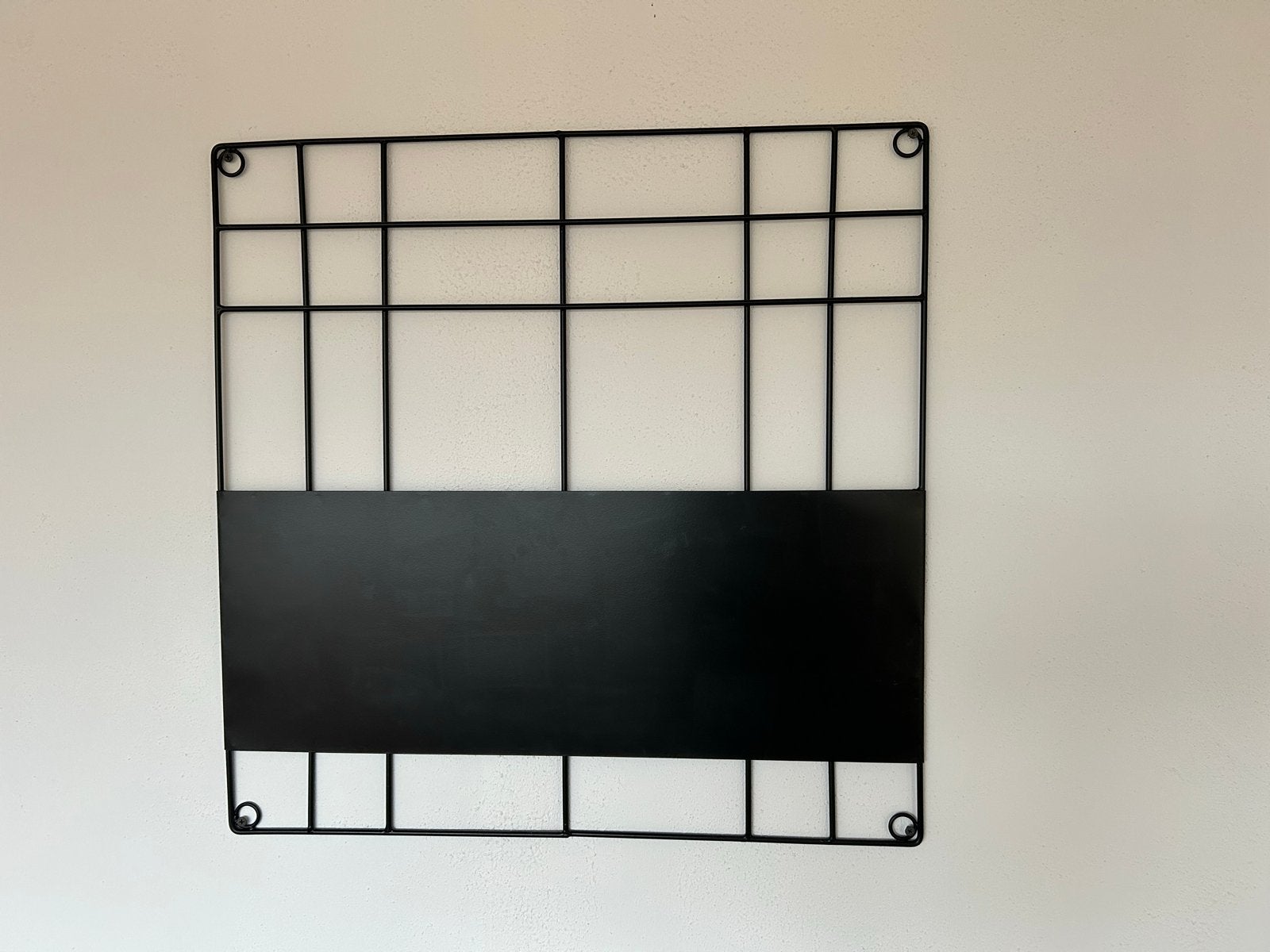 2 x metalen rooster/prikbord met magneetbord - VT wonen, Ophalen, Gebruikt, Prikbord
