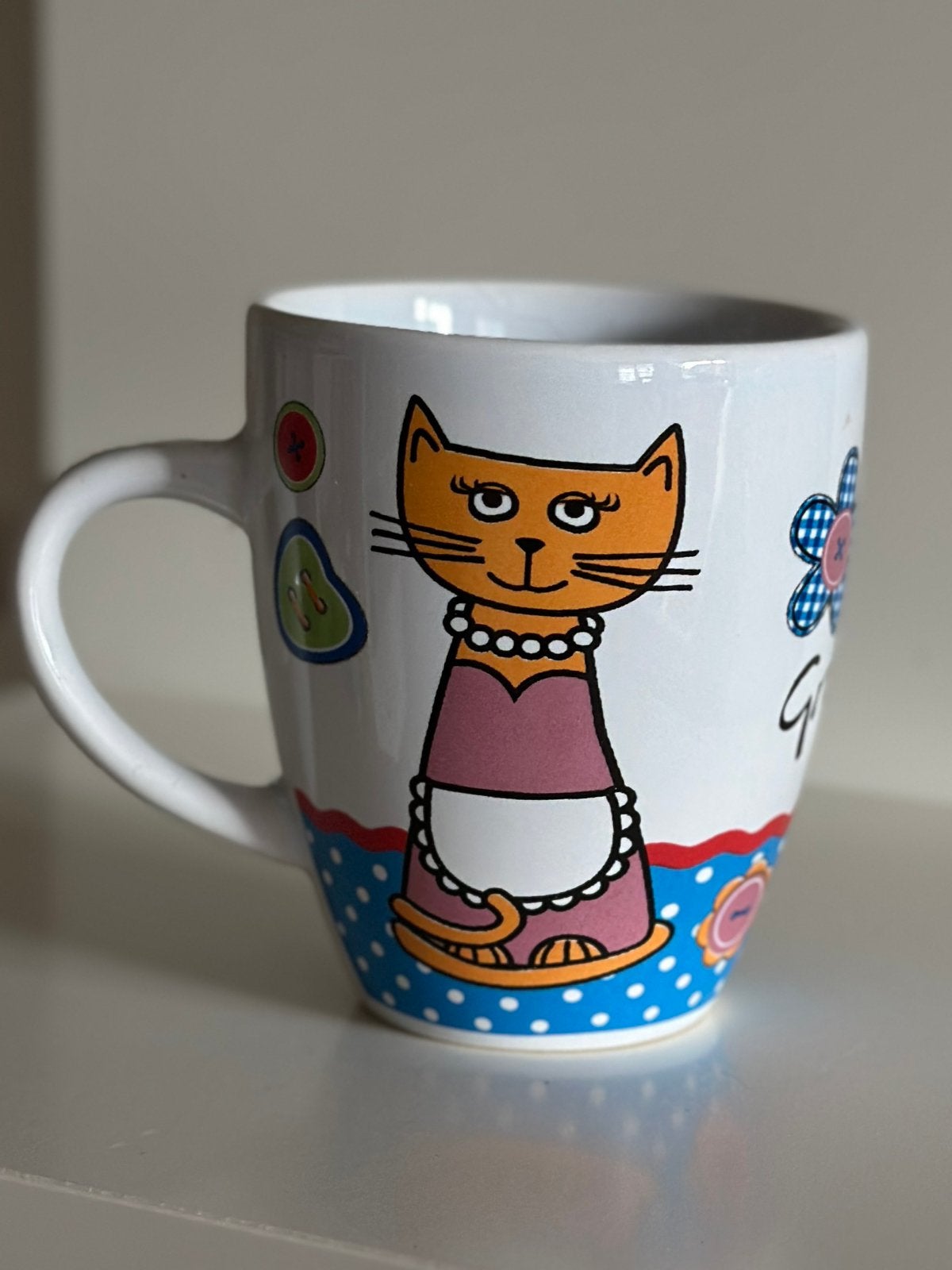 Beker katten, Ophalen of Verzenden, Zo goed als nieuw, Dier
