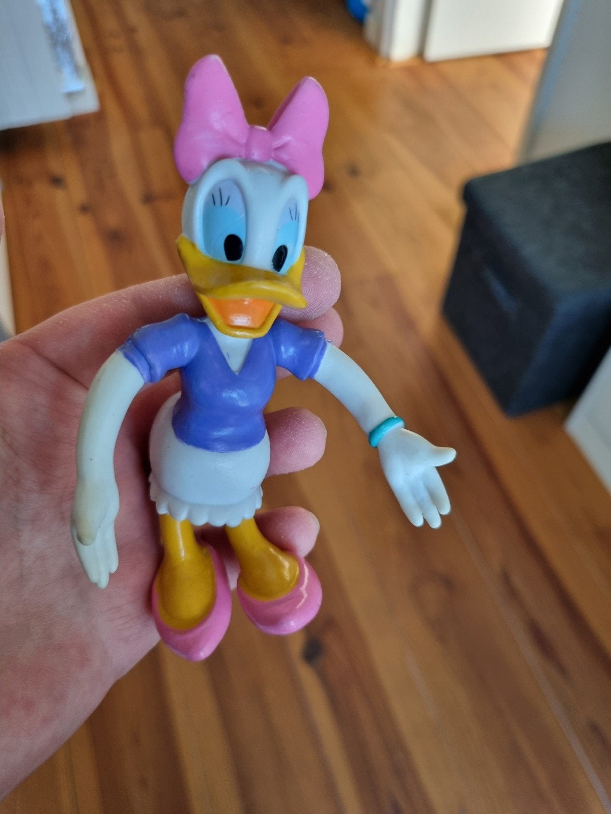 Vintage Katrien Duck speelfiguur - Disney, Ophalen of Verzenden, Gebruikt