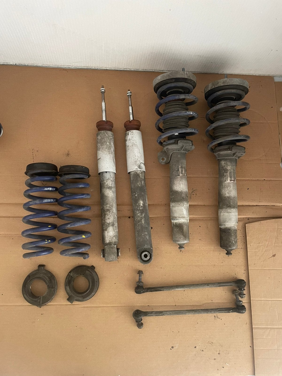 Bmw e92 m3 Onderstel met H en R veren, Ophalen, BMW