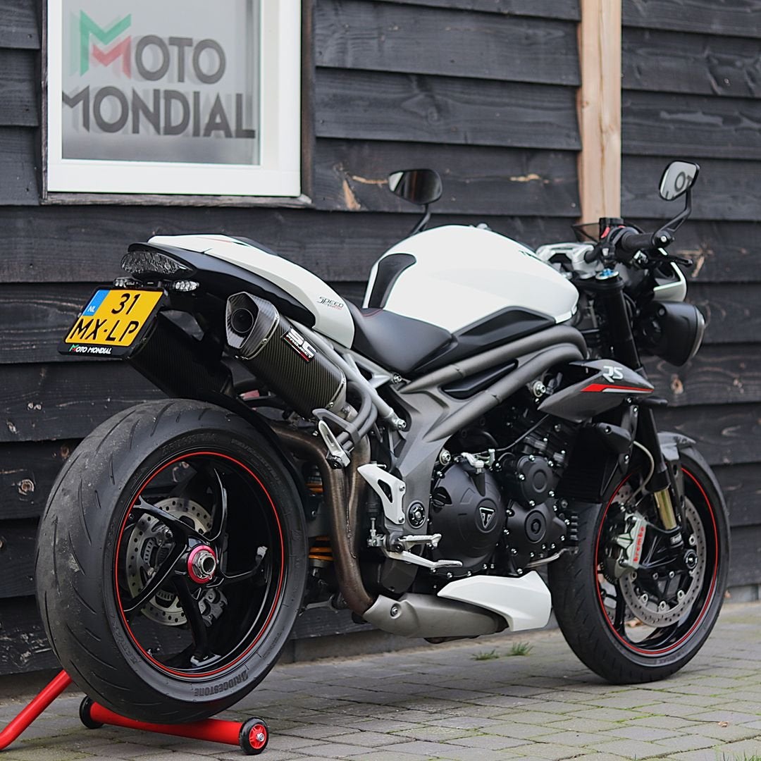 TRIUMPH SPEED TRIPLE RS (bj 2018) SC project, Motorrijbewijs A, Bedrijf, Sport, 1050 cc