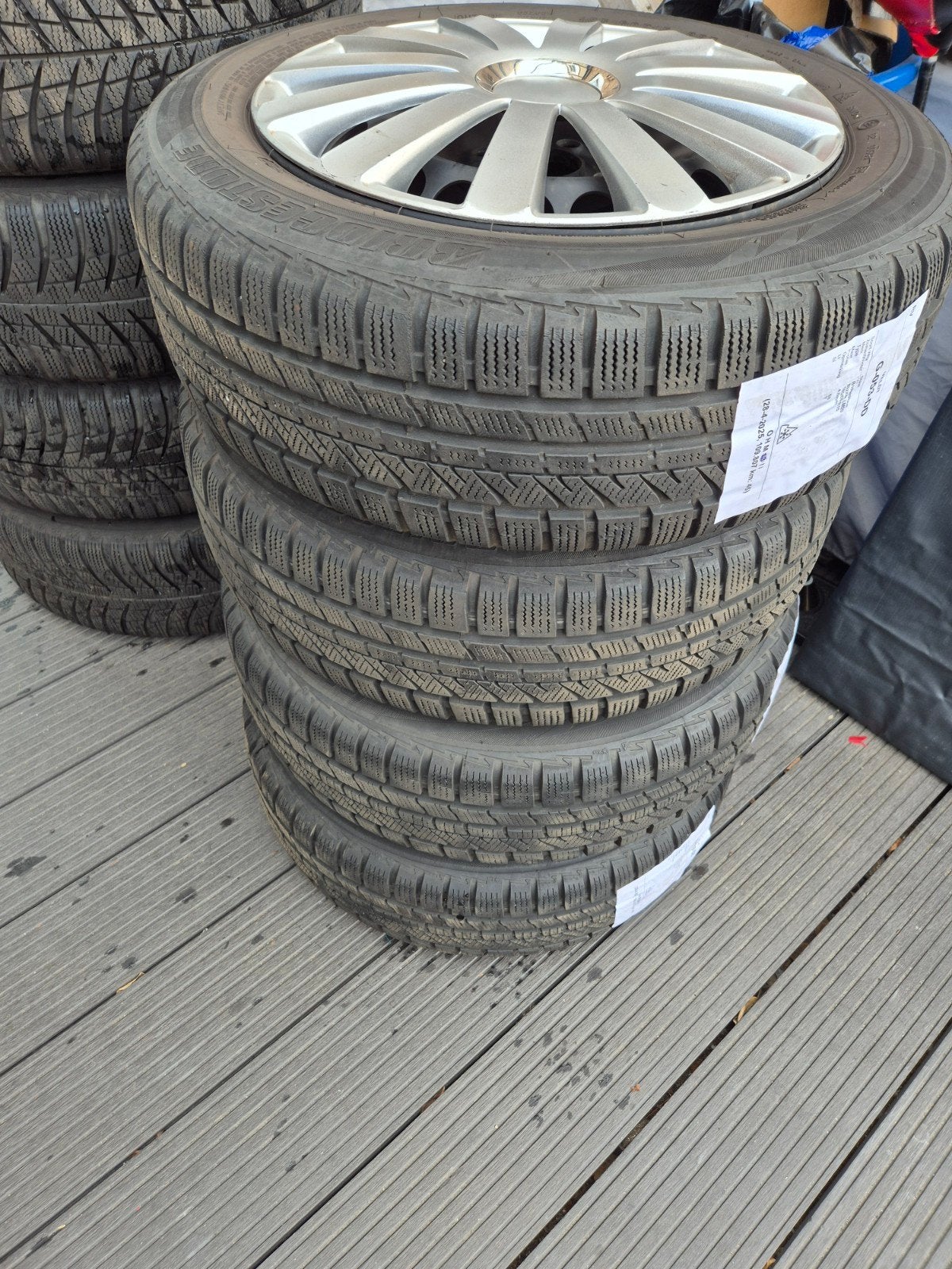 Winterbanden Opel Corsa - Bridgestone Blizzak LM20, Auto-onderdelen, Ophalen, Gebruikt, Opel