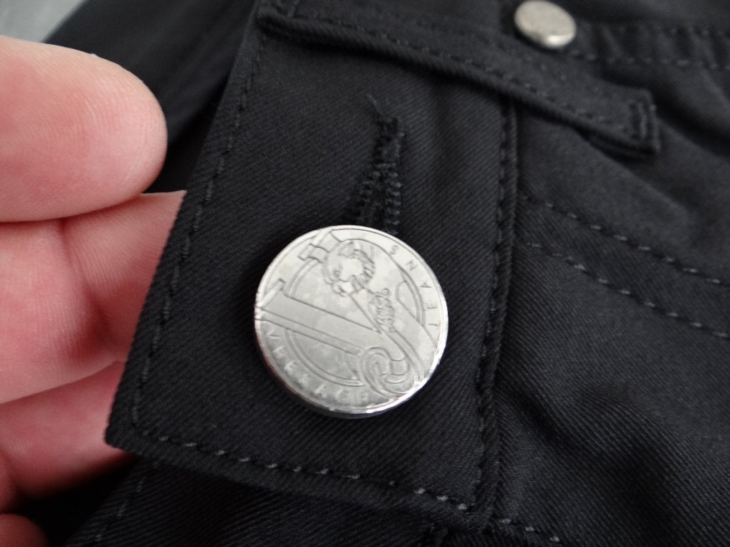 Versace Jeans Couture Stretchbroek Zwart maat 31, Verzenden, Zwart, Nieuw, W32 (confectie 46) of kleiner