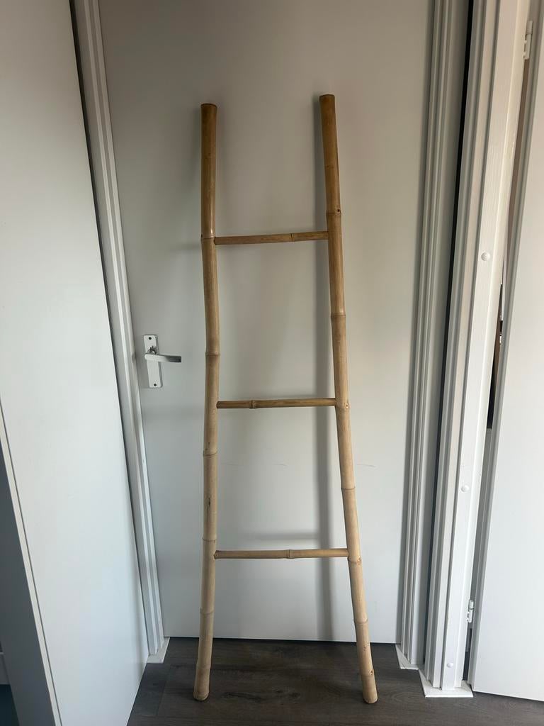 Decoratieve bamboe ladder, Ophalen, Zo goed als nieuw