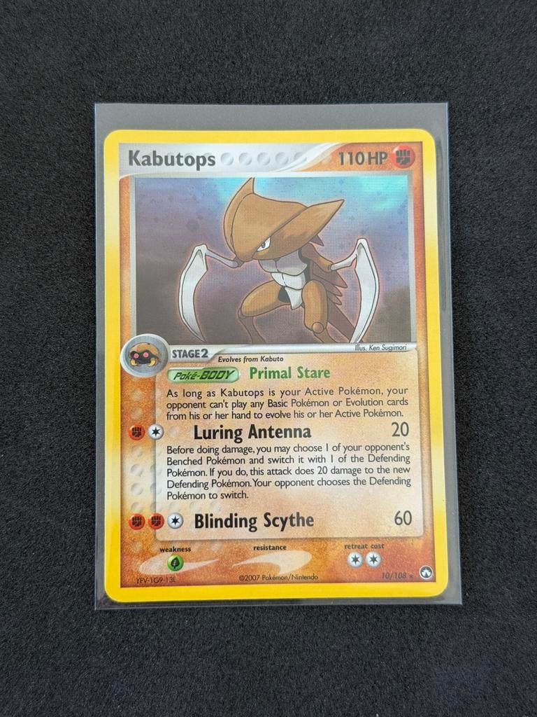 Kabutops (PK 10) EX Power Keepers Holo [EX], Ophalen of Verzenden, Zo goed als nieuw