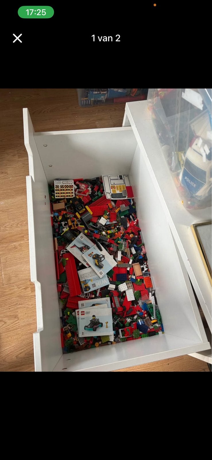 Lego bak, Ophalen of Verzenden, Zo goed als nieuw