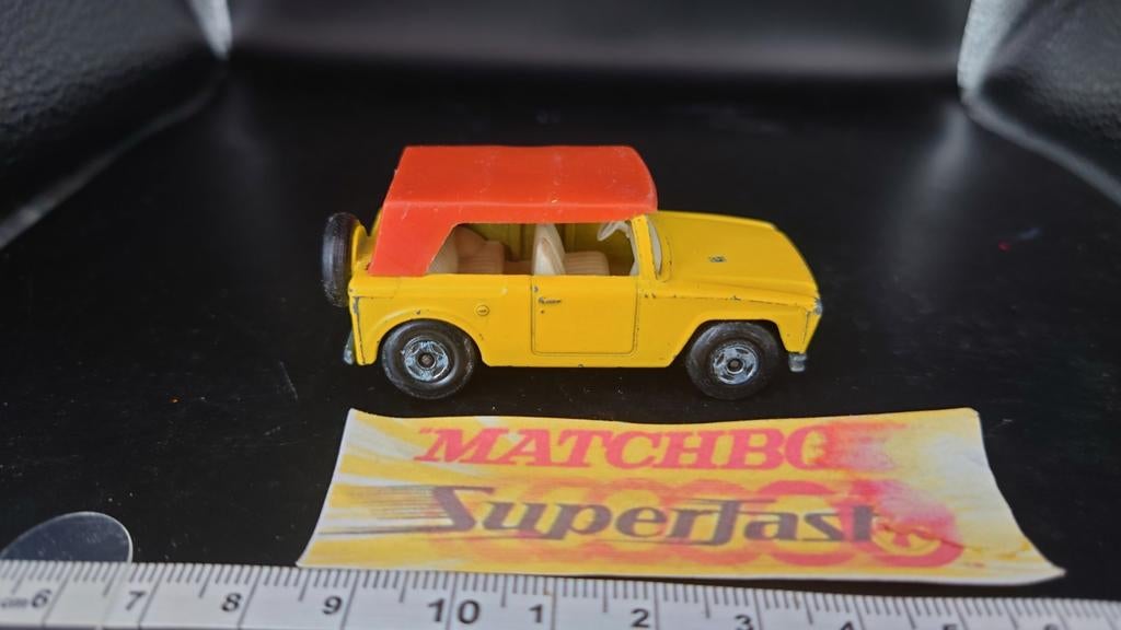 Matchbox Superfast nr.18 Field Car - Vintage Speelgoedauto, Ophalen of Verzenden, Gebruikt, Auto, Matchbox