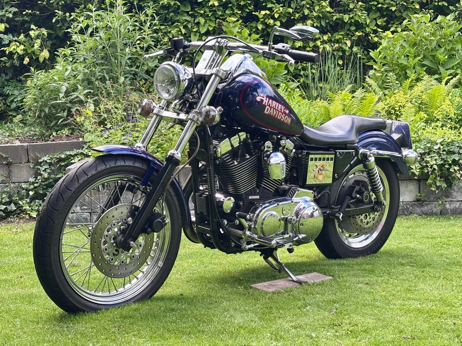 Harley-Davidson XLH 1200 Custom, 2 cilinders, Sportuitlaat, Gebruikt, Particulier