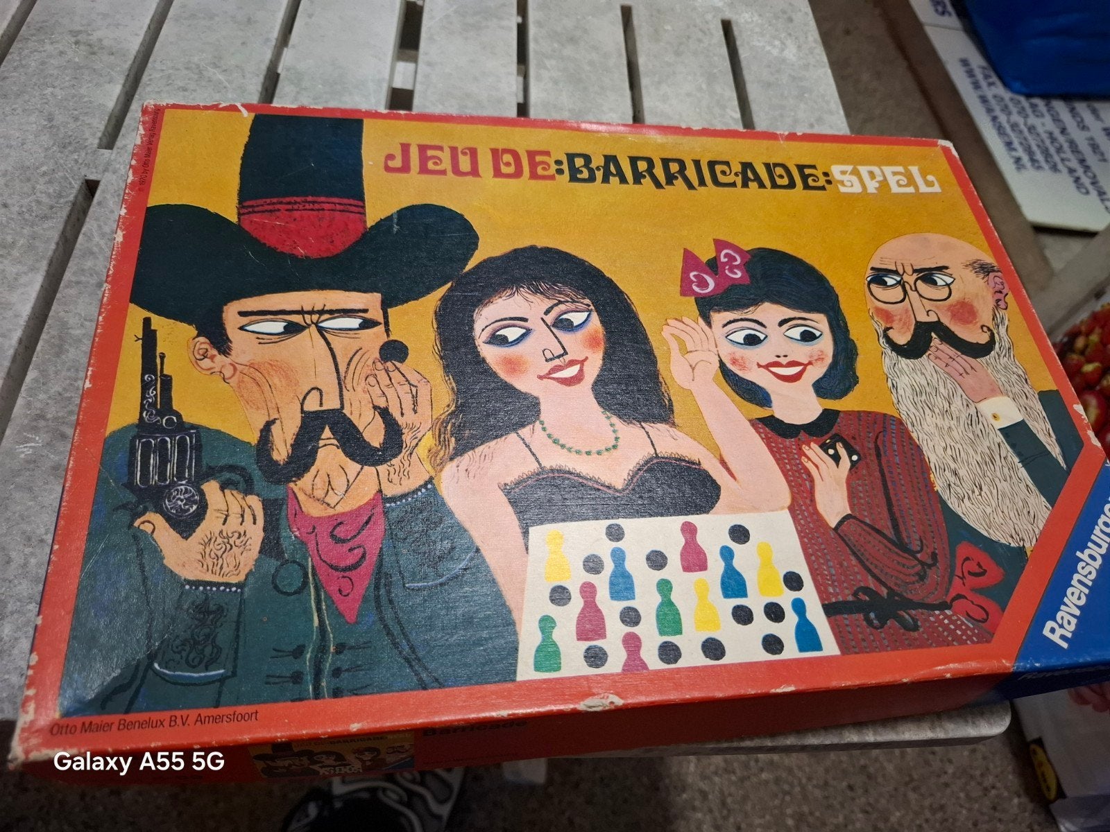 Barricade Bordspel Ravensburger Vintage, Gebruikt, Robert-Bosch-Straße 1, 88214 Ravensburg, Duitsland, Ophalen of Verzenden, Ravensburger Spieleverlag GmbH