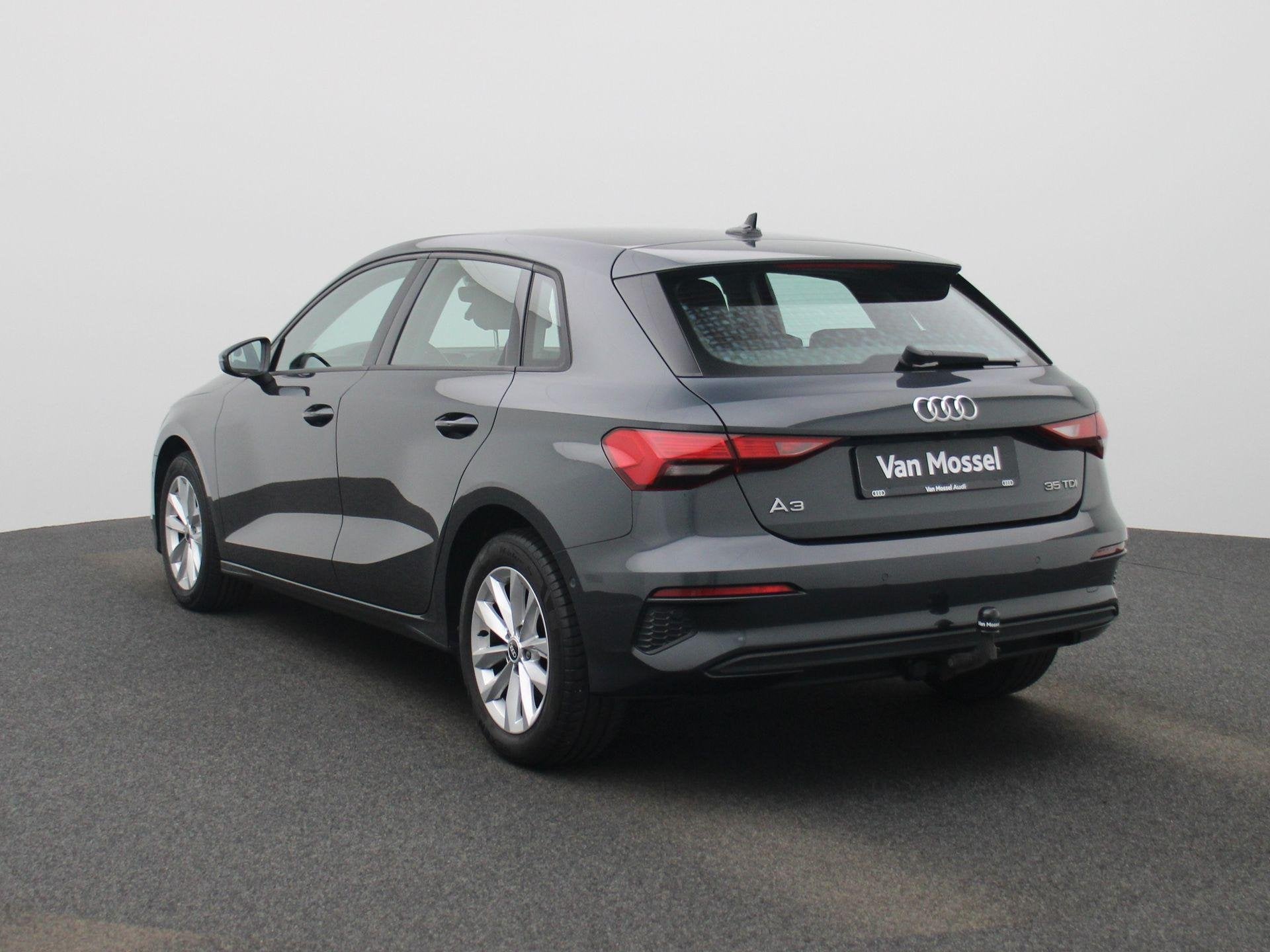 Audi A3 Sportback 2.0 35 TDi 110kW S tronic AUTOMAAT | LEDER, Auto's, 12 maanden, Gebruikt, Zwart, 4 cilinders