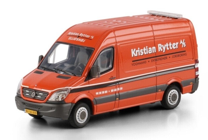 WSI MERCEDES-BENZ SPRINTER - KRISTIAN RYTTER, Hobby en Vrije tijd, Modelauto's | 1:50, Wsi, ., Nieuw, Ophalen of Verzenden