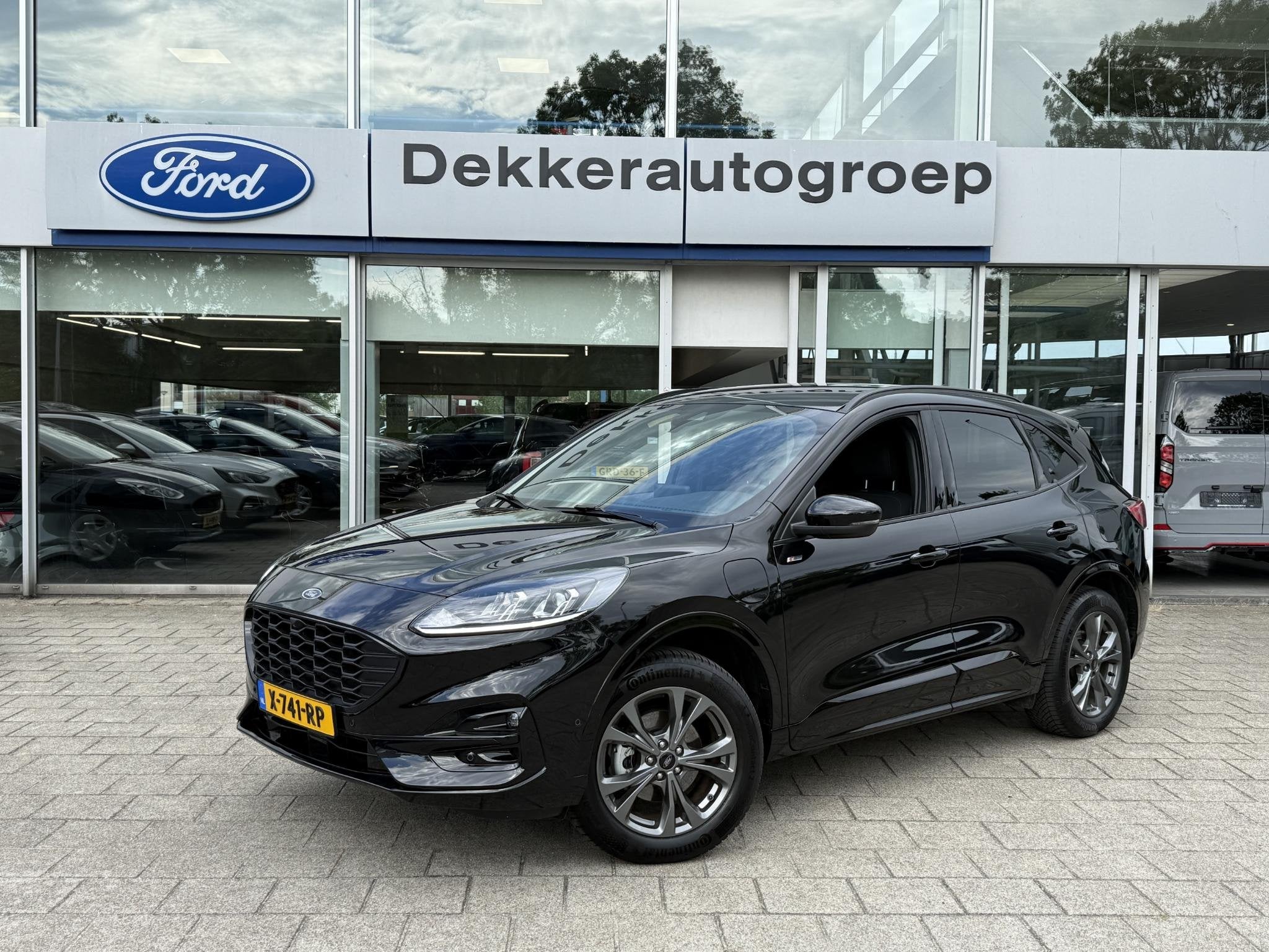 Ford Kuga 2.5 PHEV ST-Line, Auto's, Ford, Gebruikt, Euro 6, 4 cilinders, Zwart