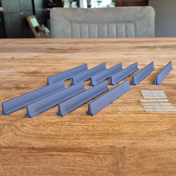Barrier Blokken Lang 1-50 (Set van 10), Ophalen of Verzenden, Nieuw, Bus of Vrachtwagen, Wsi