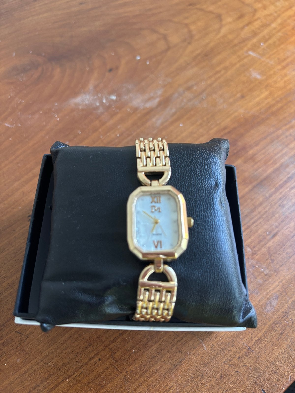 Elegant Gouden Polshorloge met Schakelband, Overige merken, Overige materialen, Polshorloge, Ophalen of Verzenden