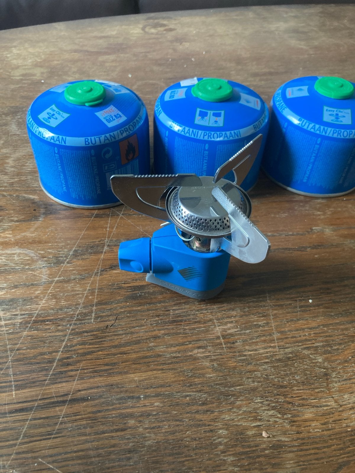 Campingaz Twister 270 gasbrander met gaspatronen, Ophalen of Verzenden, Zo goed als nieuw