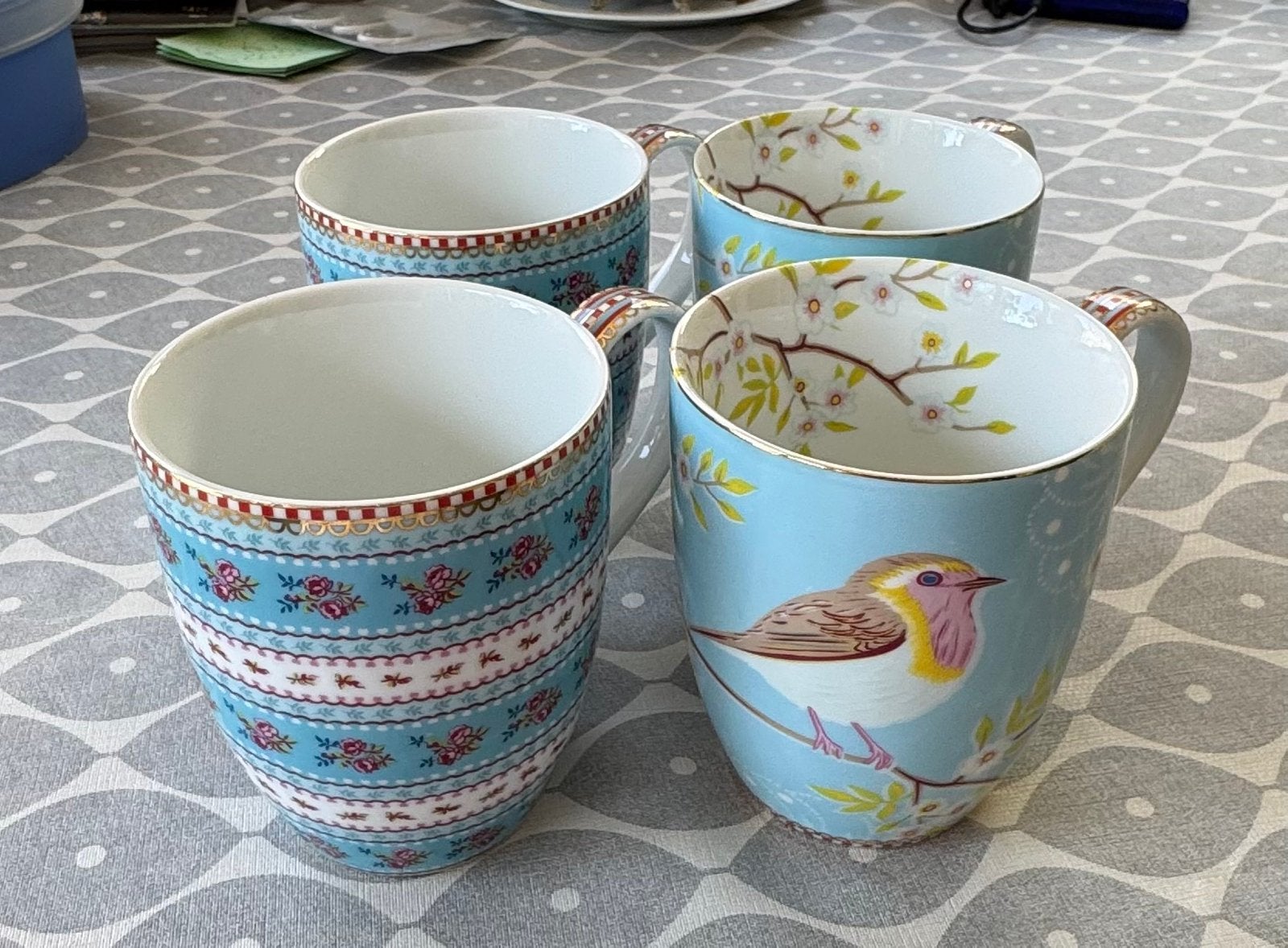 Pip Studio mokken set 4 stuks – Bijna als nieuw, Ophalen of Verzenden, Zo goed als nieuw, Overige stijlen, Kop(pen) en/of Schotel(s)