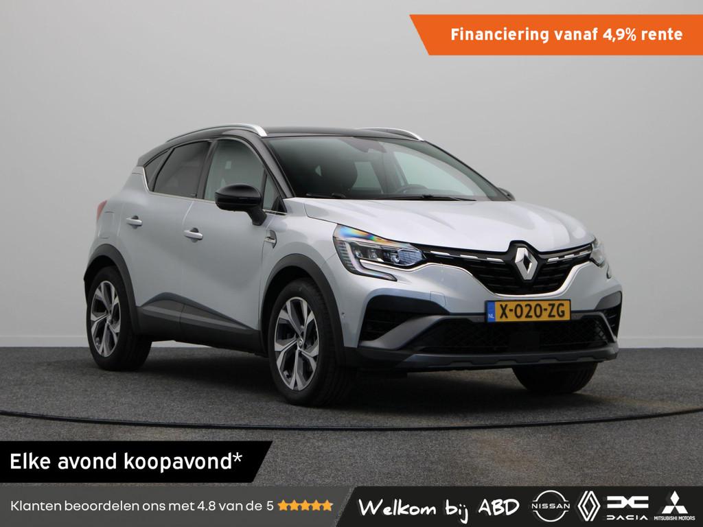 Renault Captur 1.6 E-Tech Hybrid 145 R.S. Line | Adaptieve C, Auto's, Renault, Gebruikt, 715 kg, Leder en Stof, Bedrijf