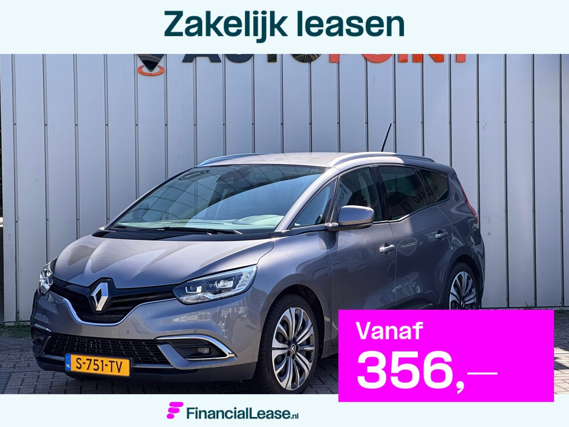 Renault Grand Scénic Renault Grand Scénic TCe 140 EDC equi, Dealer onderhouden, Stof, 4 cilinders, 7 stoelen