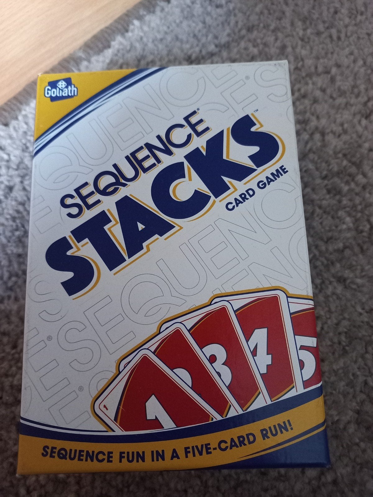 Sequence Stacks Kaartspel - Goliath, Vijf spelers of meer, Ophalen of Verzenden, Zo goed als nieuw, Goliath