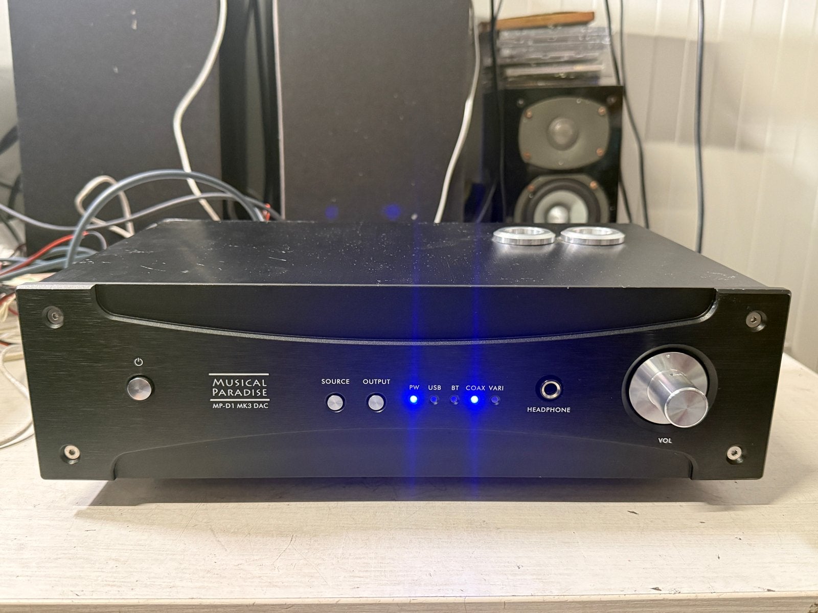 Musical Paradise MP-D1 MK3 DAC - Gaat aan, geen geluid, Audio, Tv en Foto, Niet werkend, Musical paradise, Ophalen of Verzenden