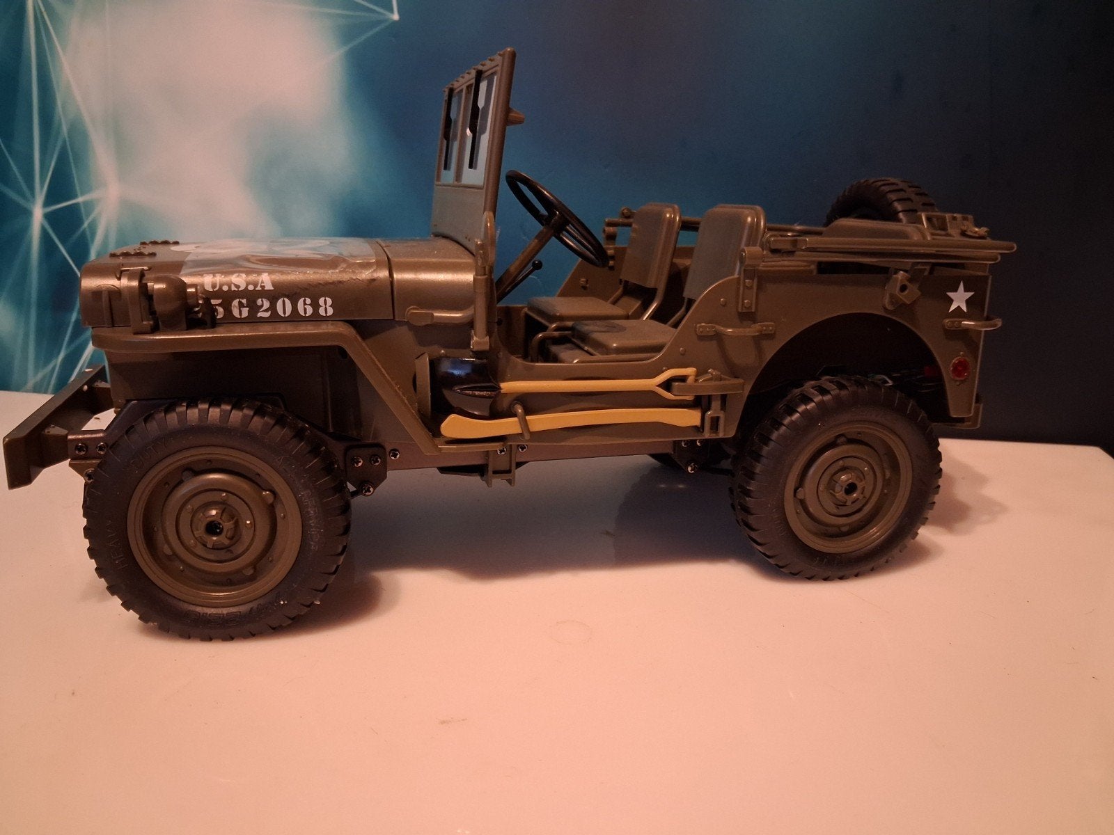 Jeep Willy,s  1:10    C8815     RC auto, Elektro, Nieuw, Ophalen of Verzenden, Schaal 1:10