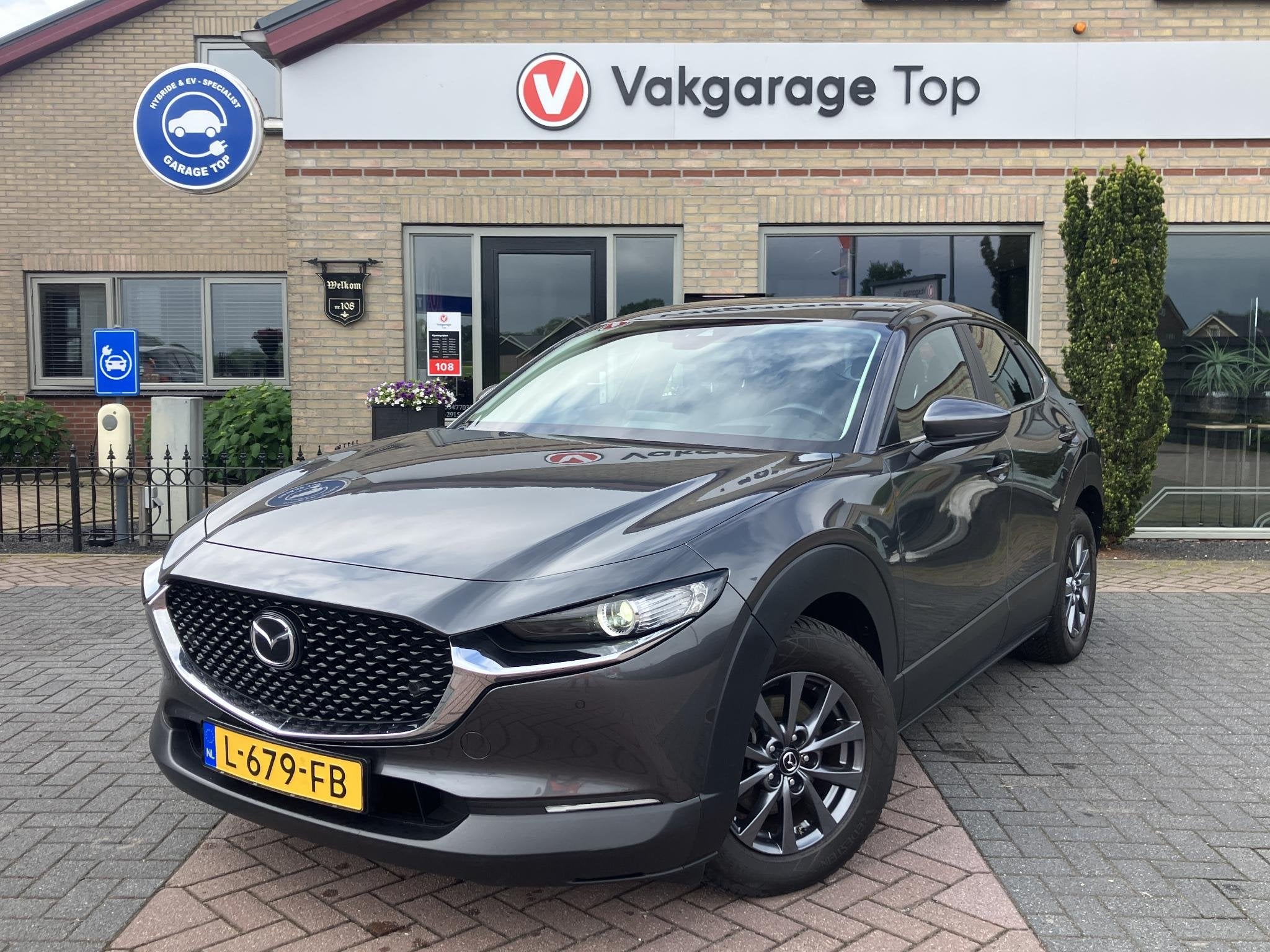 Mazda CX-30 2.0 e-SkyActiv-G M Hybrid | HUD | BTW | NAP | 1e, Auto's, 1998 cc, Stof, Gebruikt, 4 cilinders