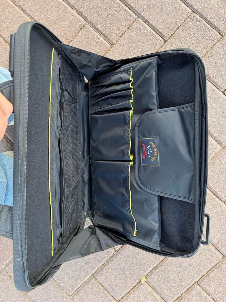 Paul & Shark Yachting Laptoptas - Blauw, Hardcase, Ophalen, 15 inch, Zo goed als nieuw, Aktetas