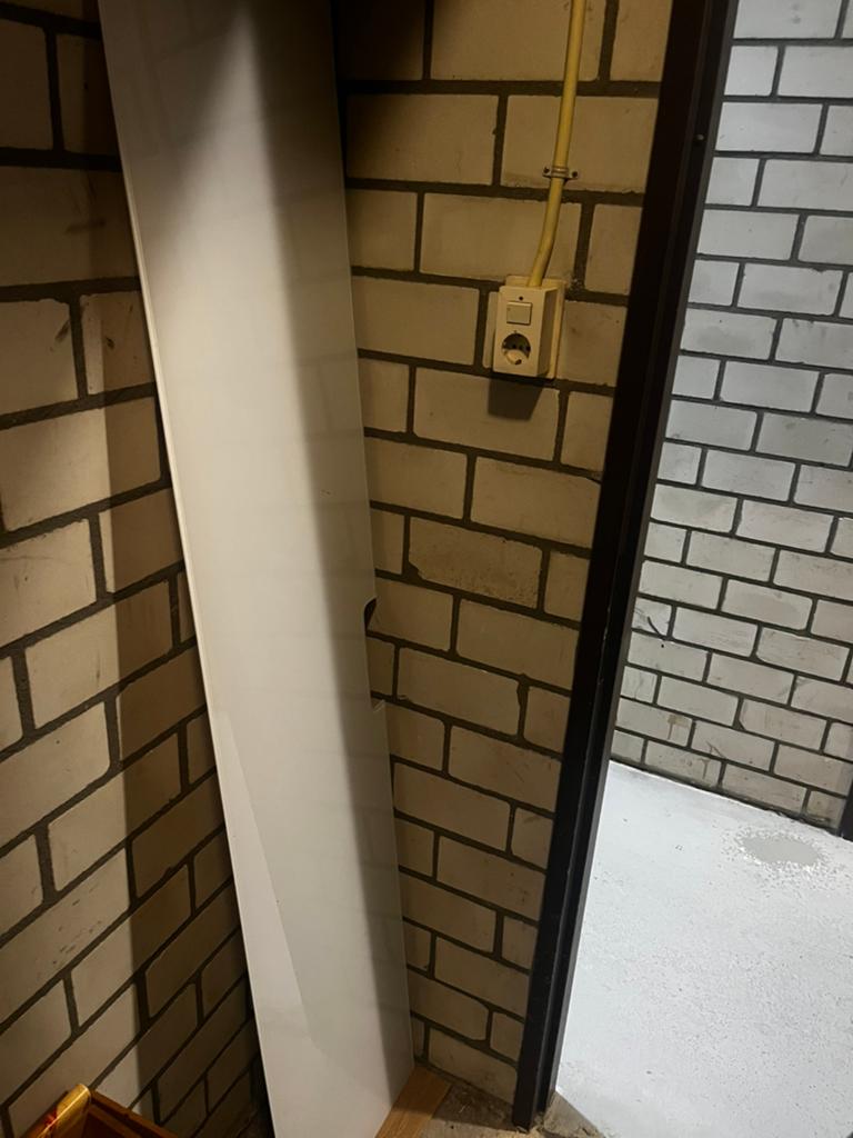 Glasplaat voor IKEA Besta meubel, Huis en Inrichting, Kasten | Televisiemeubels, Ophalen, Gebruikt, 150 tot 200 cm, Glas