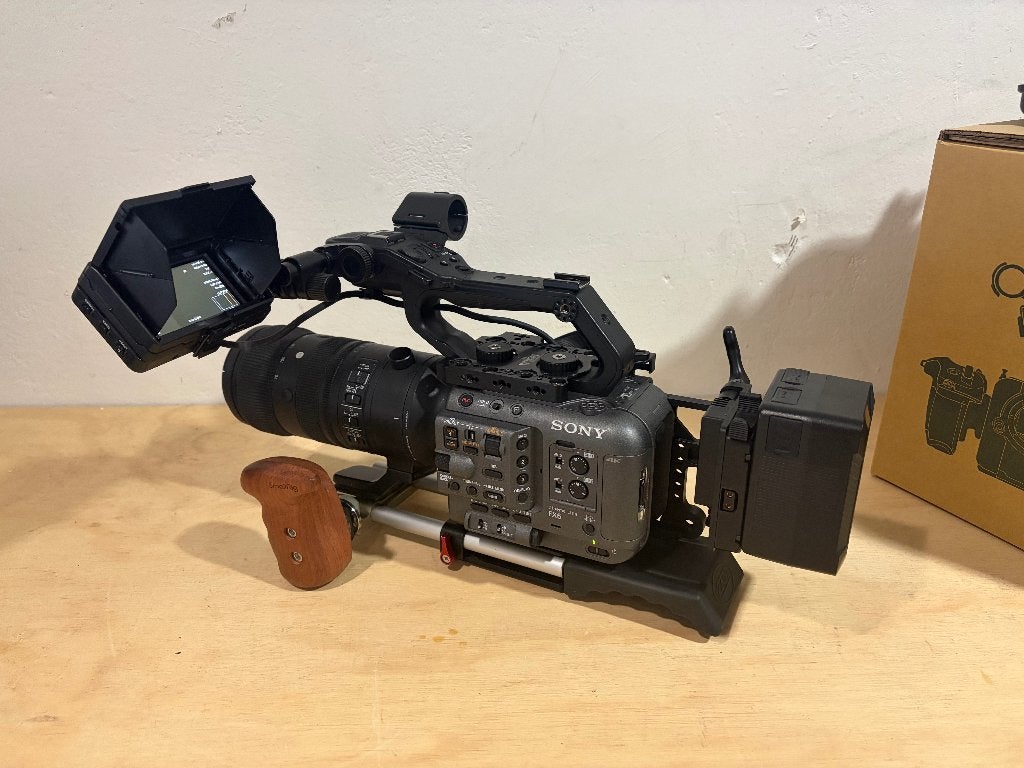 Sony FX6 Complete Filmset | Vocas Rig | Originele Doos, 20x of meer, Ophalen of Verzenden, Zo goed als nieuw, Full HD