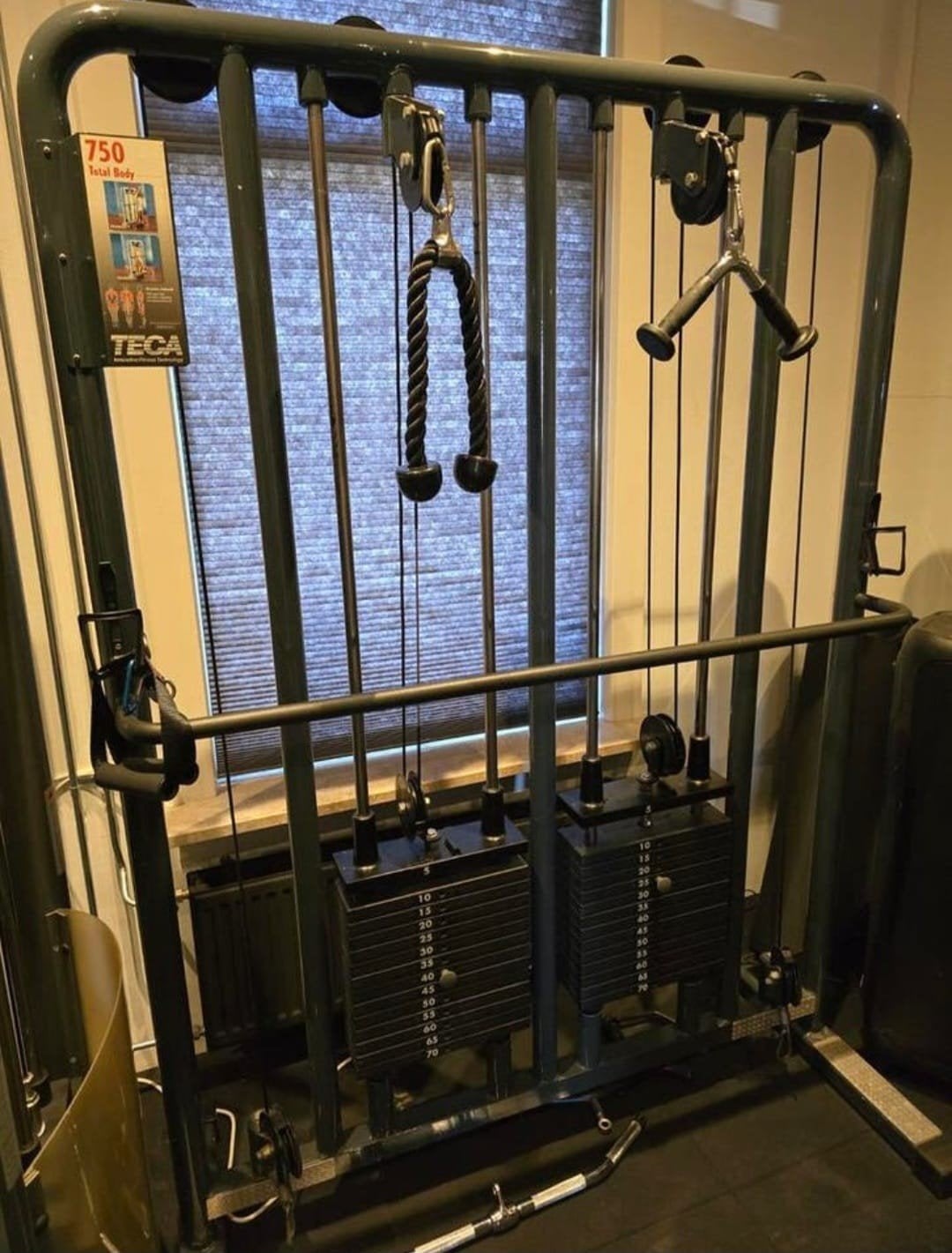 Teca dual pulley (2x 70kg), Ophalen, Gebruikt, Krachtstation