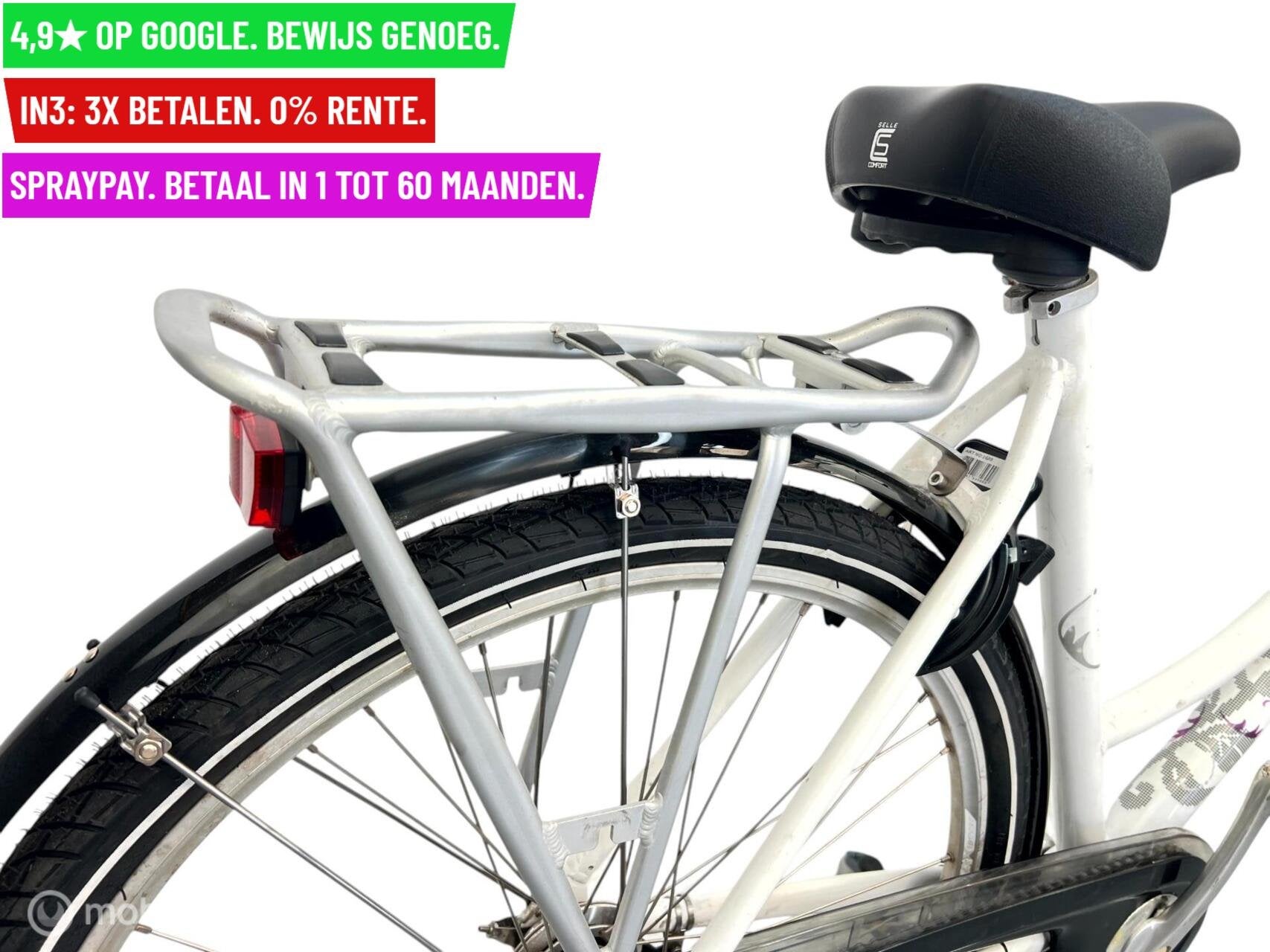 Damesfiets Batavus Diva 28"/56cm/3ver - Garantie/Levering, Fietsen en Brommers, Fietsen | Dames | Damesfietsen, 9713 Bv Groningen