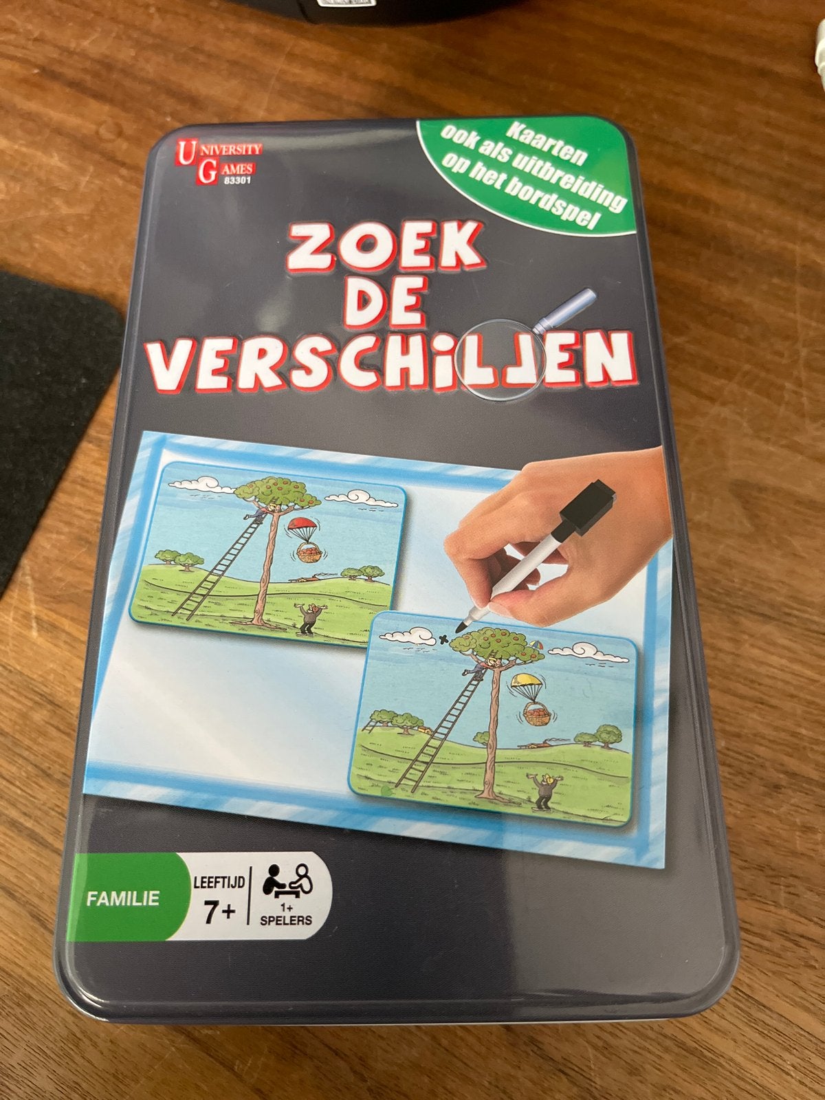 Zoek de Verschillen - University Games, Een of twee spelers, Ophalen of Verzenden, Zo goed als nieuw