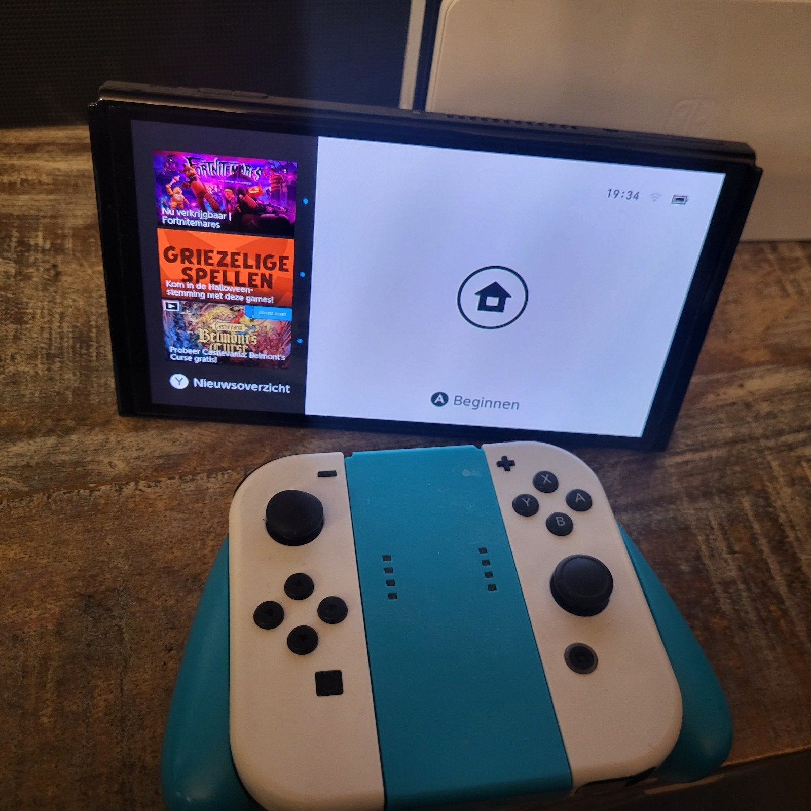 Nintendo Switch (OLED-model), Ophalen of Verzenden, Nieuw, Met 1 controller, Switch Original