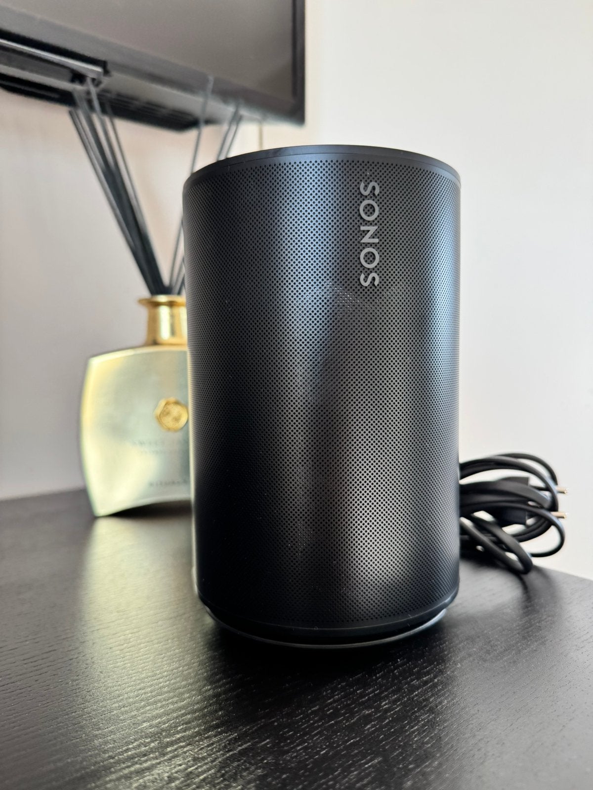Sonos era 100 zwart (9 maanden oud), Audio, Tv en Foto, Subwoofer, Ophalen of Verzenden, Zo goed als nieuw, Stofbestendig