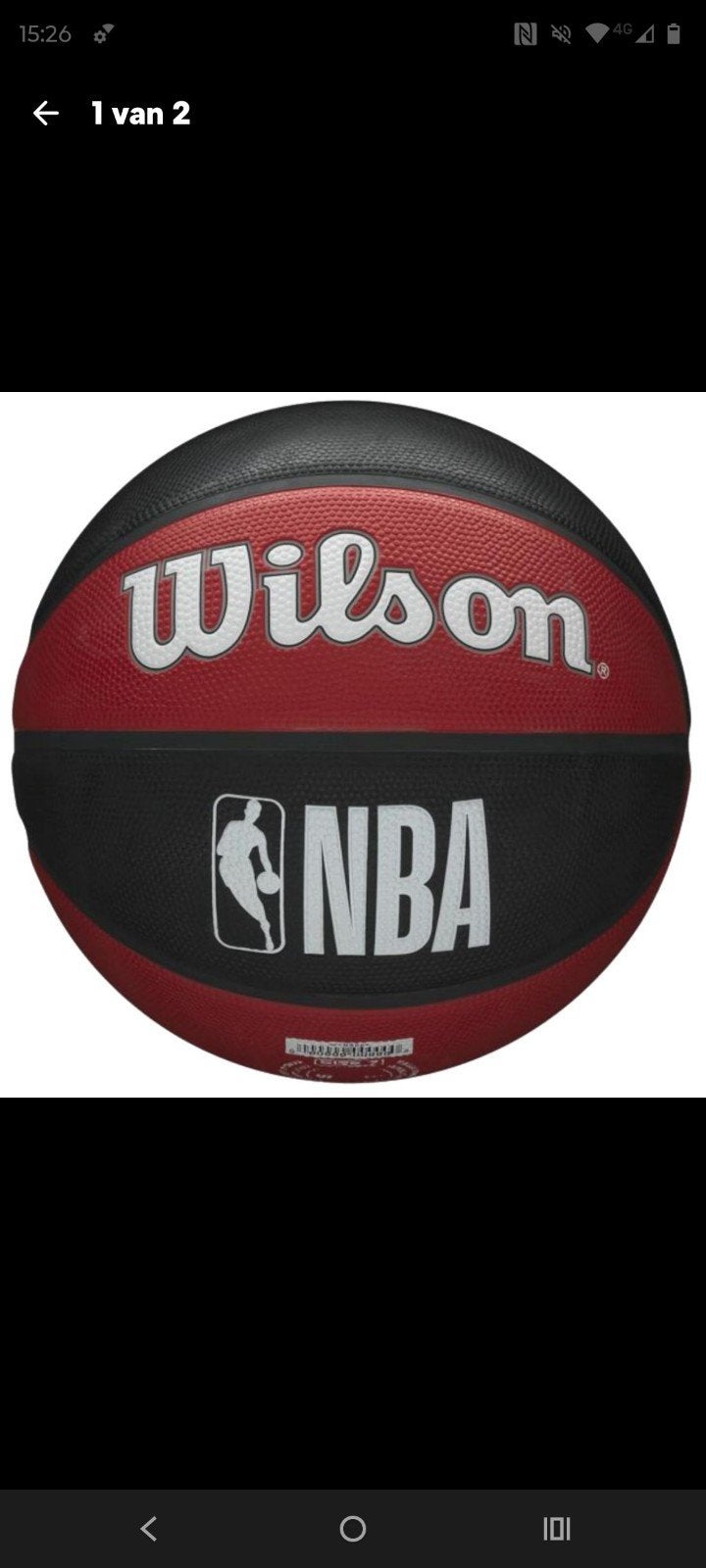 Nieuwe Wilson NBA Houston Rockets Basketbal, Ophalen of Verzenden, Nieuw