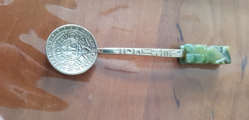 Vintage lepeltje uit Mexico, Ophalen of Verzenden