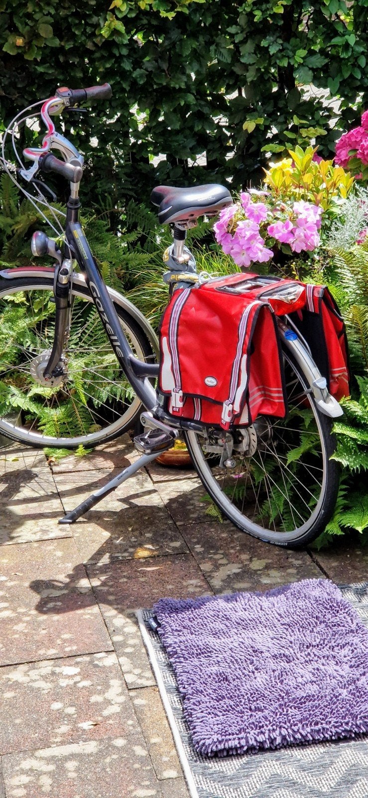 Gazelle Furore Damesfiets. 8 Versn. Fietstas. Kabelslot.l, Ophalen, 53 tot 56 cm, Versnellingen, Zo goed als nieuw