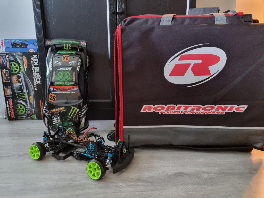 MST 1:10 RC drift auto, Ophalen, Gebruikt, 1:9 t/m 1:12, Auto