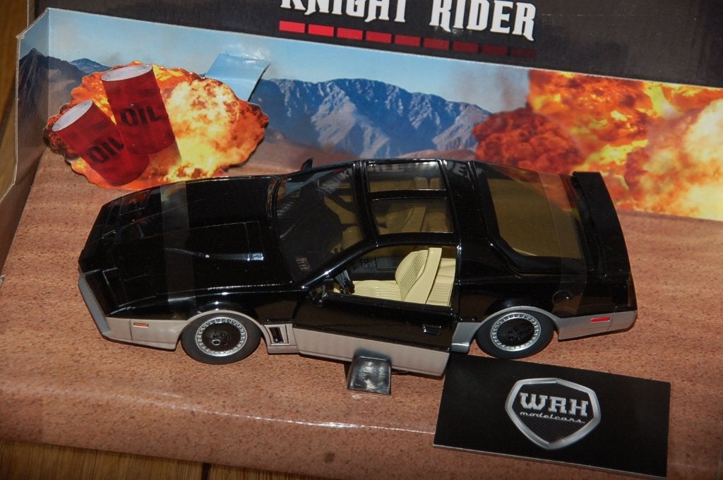 1:24 PONTIAC TRANS AM KNIGHT RIDER KARR Jada WRH, Verzenden, Zo goed als nieuw, Auto, Overige merken