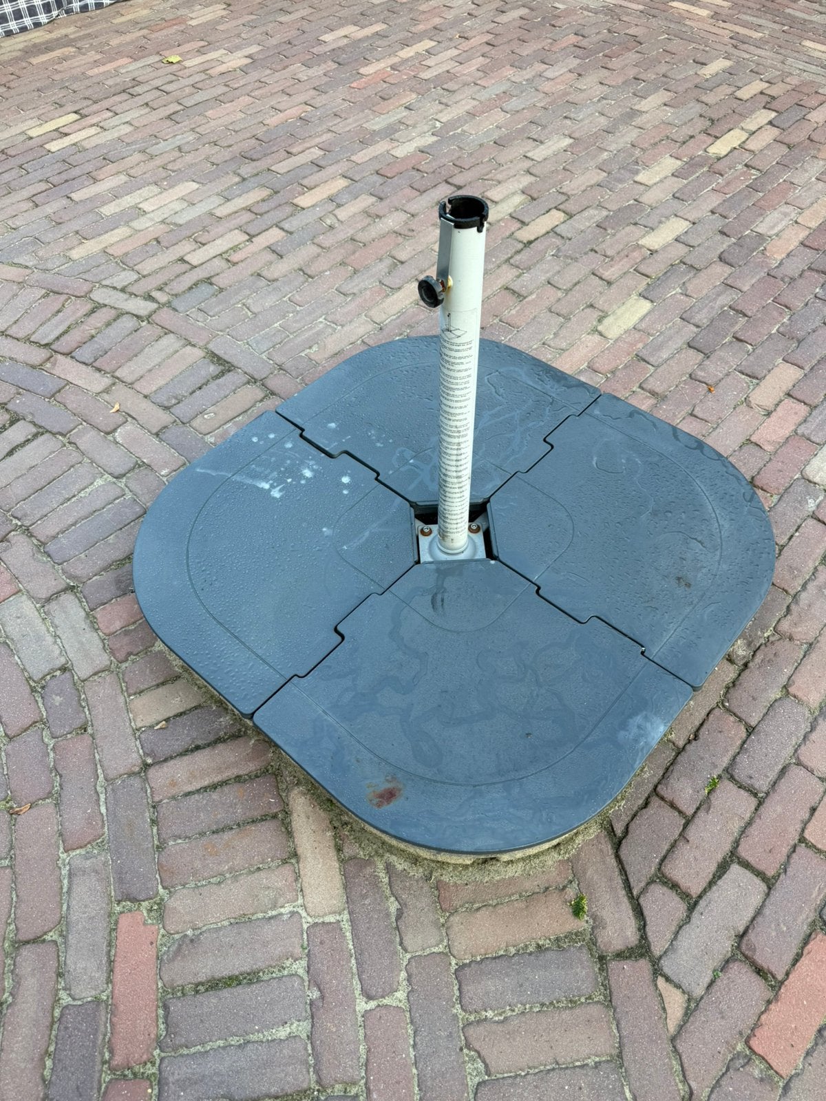 Parasolvoet of wasmolen voet