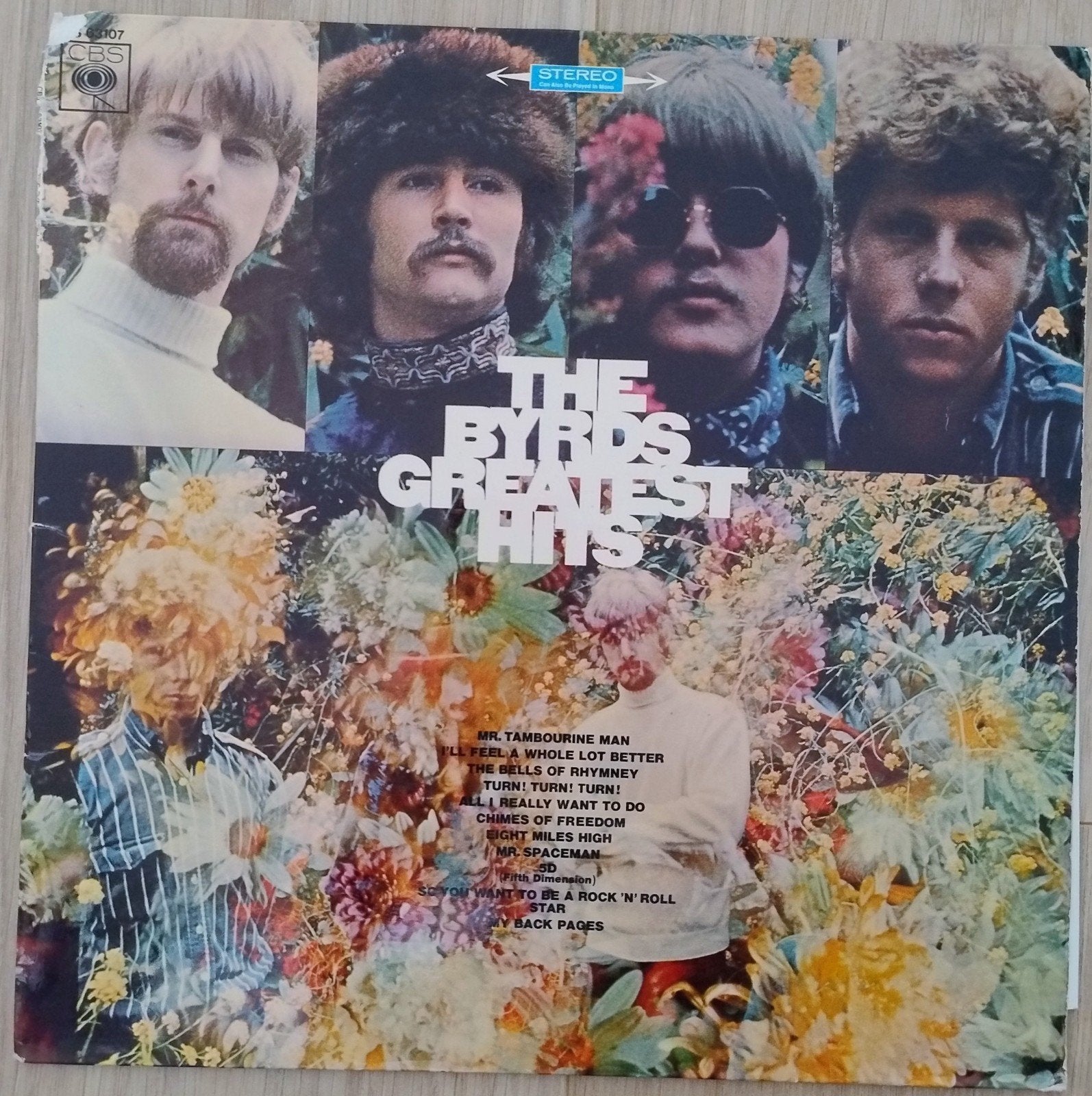 The Byrds - Greatest Hits LP (CBS S 63107), LP, Gebruikt, Pop, Ophalen of Verzenden