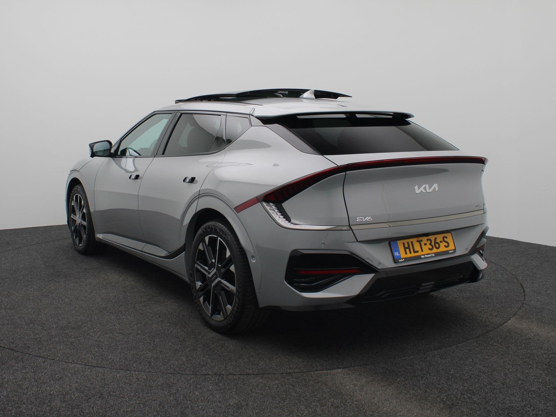 Kia EV6 GT-Line AWD 84 kWh | Pano | Elek. Stoelen met Geheug, Auto's, Kia, 12 maanden, 522 km, Origineel Nederlands, Vierwielaandrijving