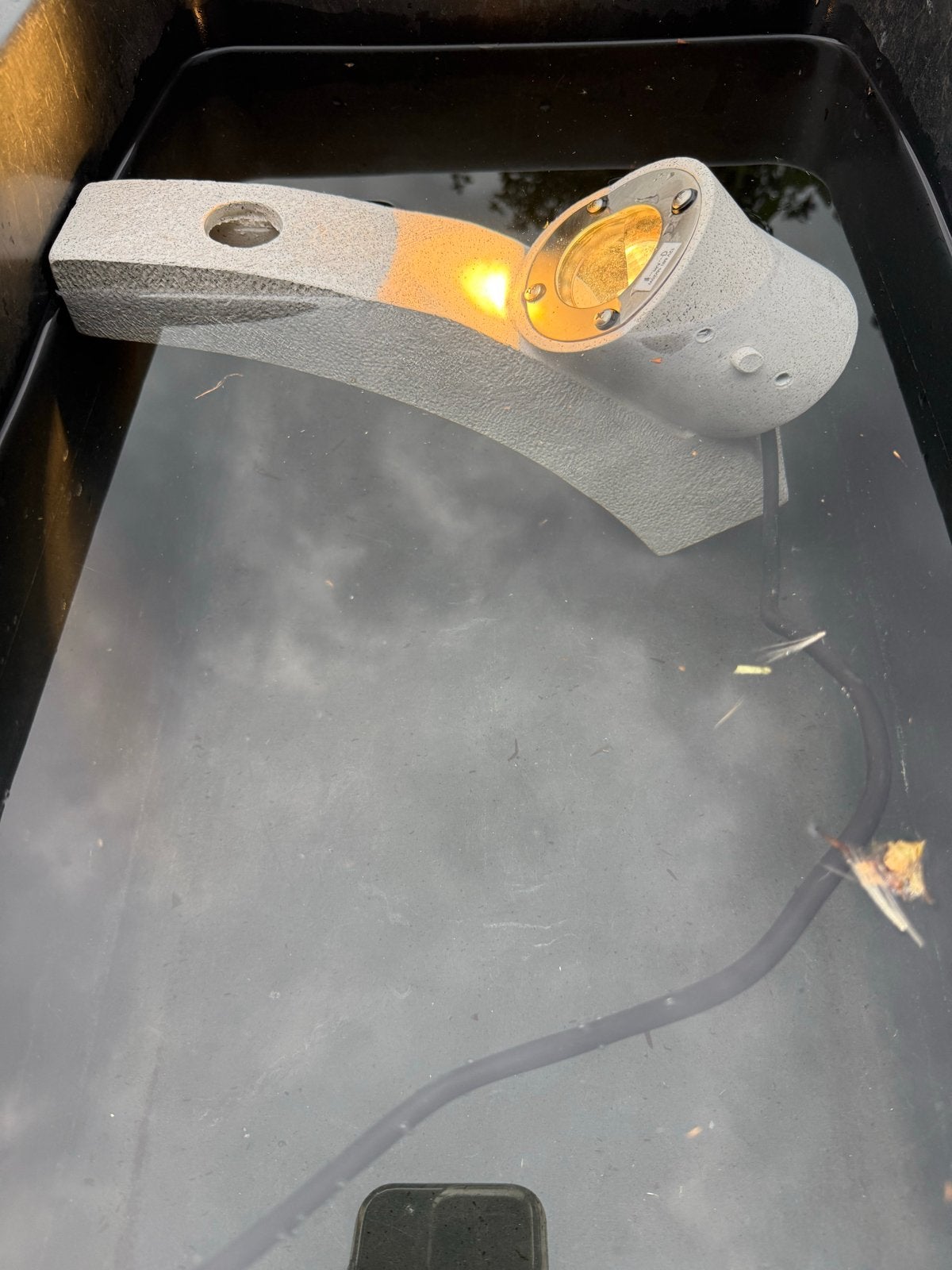 Verlichting voor vijver en tuin - Waterdichte LED Spots, Kunststof, Gebruikt, Minder dan 50 watt, Ophalen of Verzenden