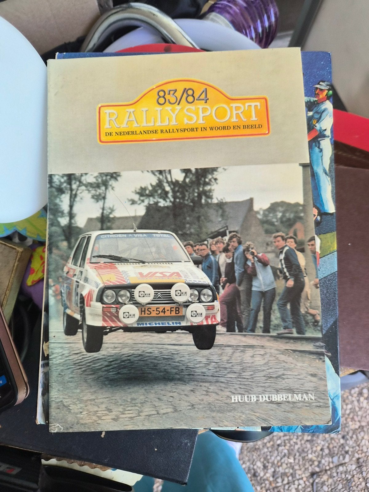 Rallysport 83/84: Nederlandse Rallysport in Woord en Beeld, Gelezen, Algemeen, Ophalen of Verzenden, Huub Dubbelman
