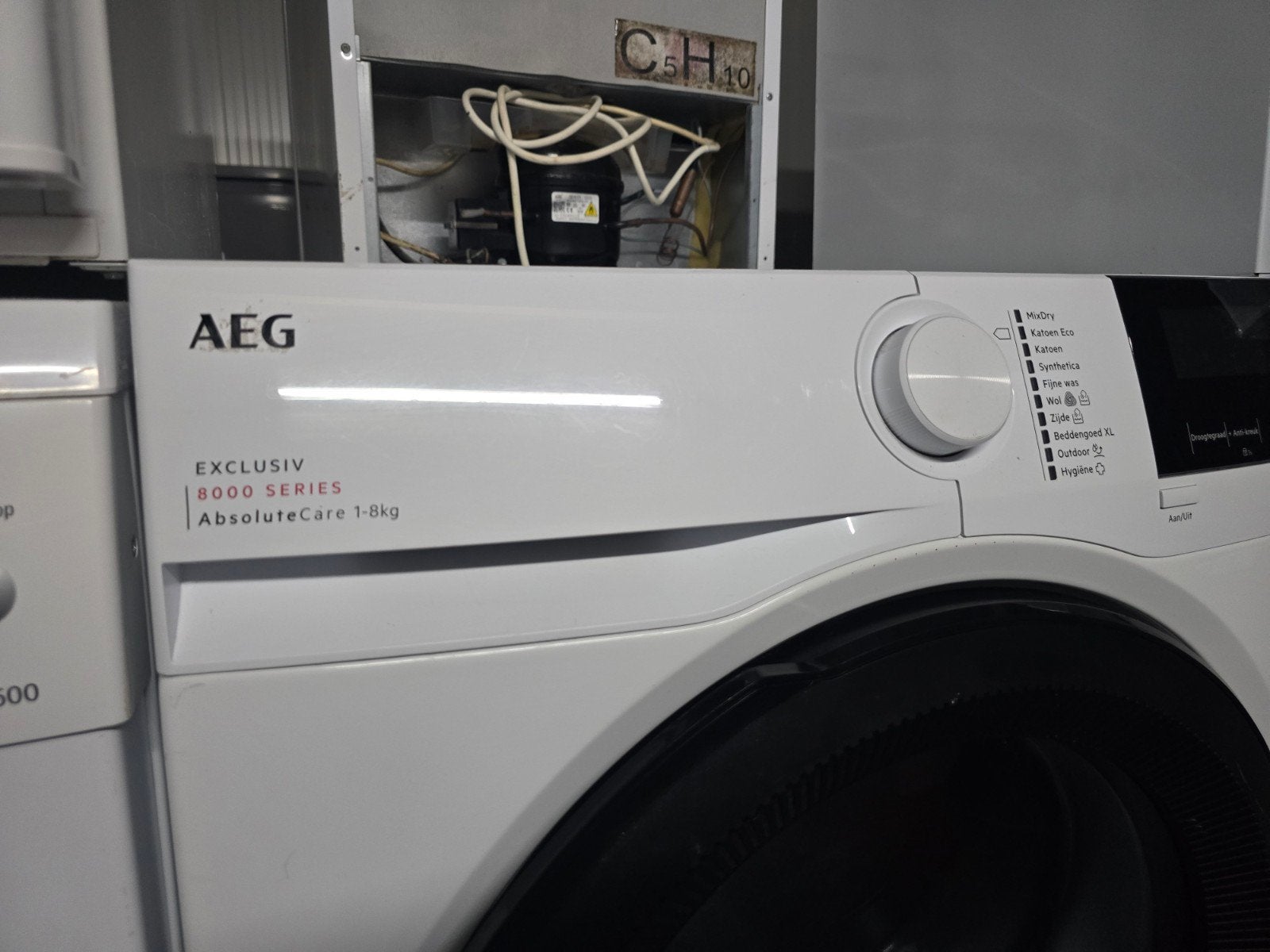Keurige AEG 8000-series warmtepompdroger! 8KG! Garantie!, Witgoed en Apparatuur, Aeg, Overige typen, 8 tot 10 kg, Ophalen of Verzenden