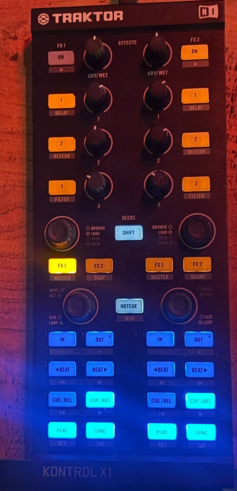 Native Instruments Traktor Kontrol X1, Ophalen of Verzenden, Zo goed als nieuw, Overige merken