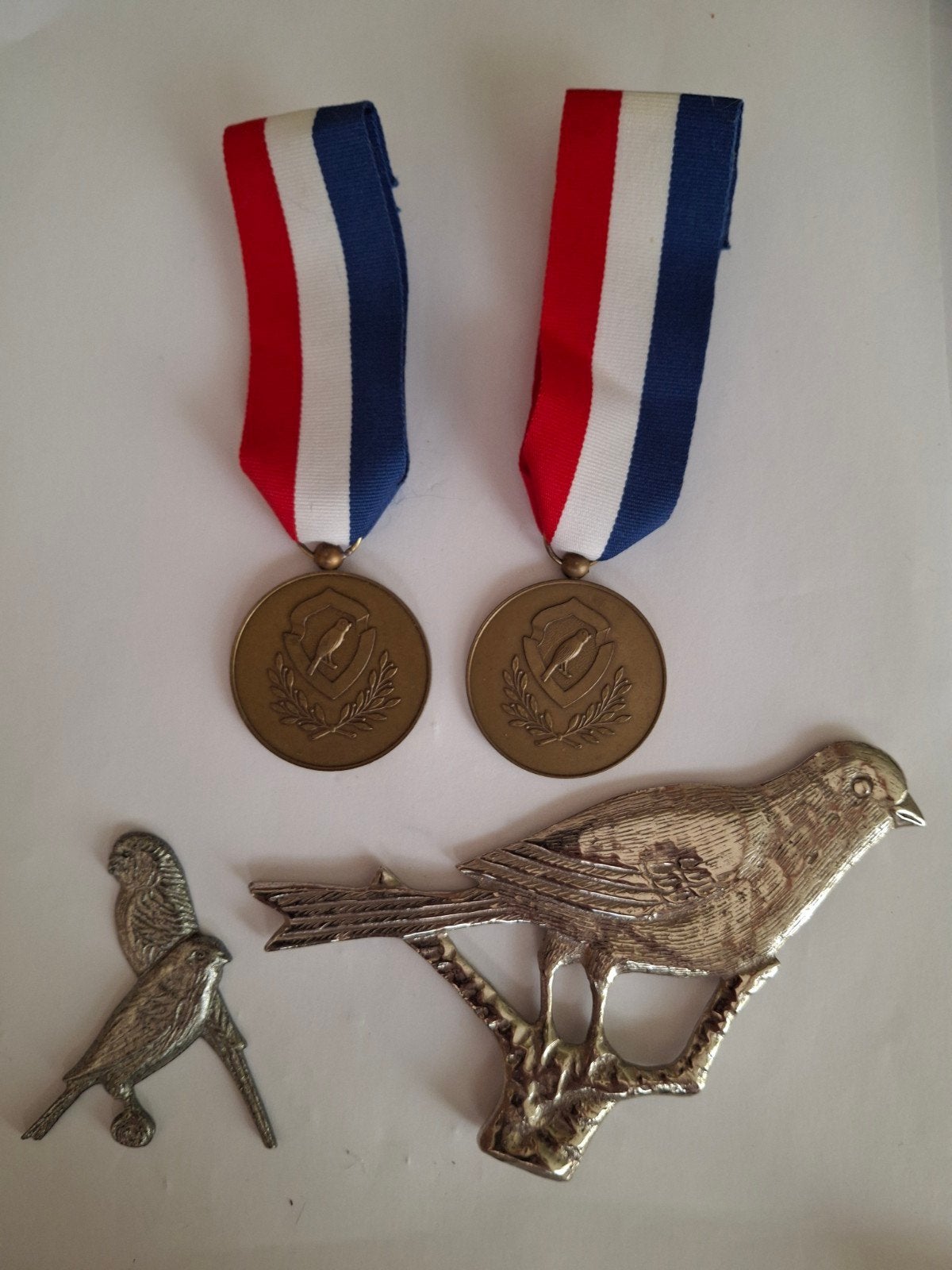 Medailles vogels, Ophalen of Verzenden, Overige materialen, Nederland
