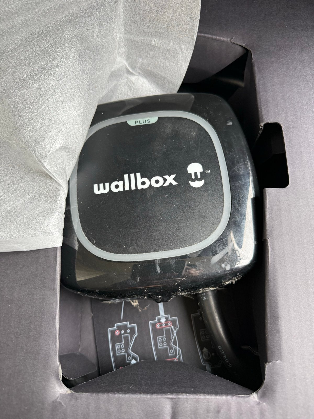 Wallbox Pulsar Plus laadpaal (reeds gedemonteerd en klaar), Ophalen, Gebruikt, Laadpaal en Laadkabel